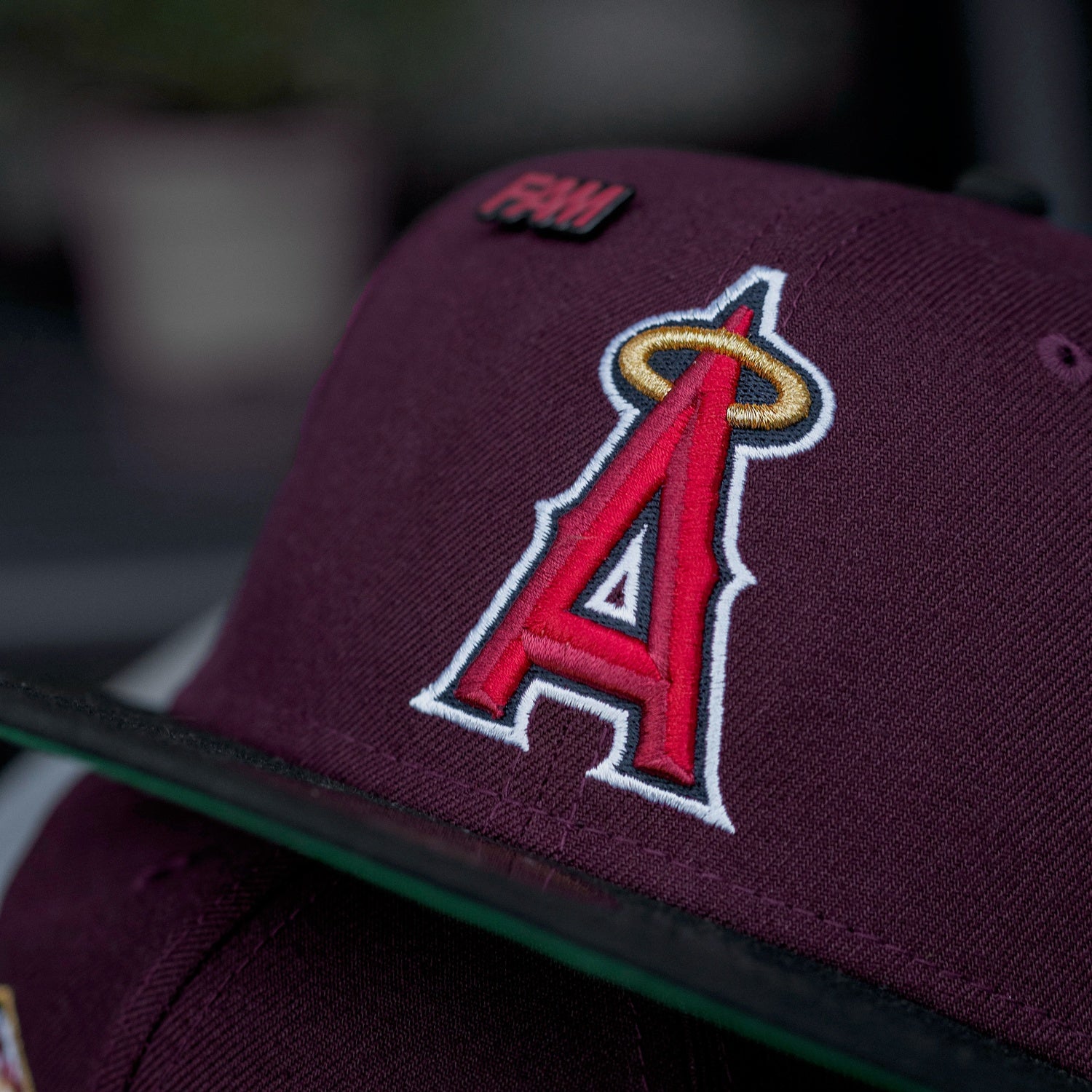 NEW ERA 59FIFTY MLB ANAHEIM ANGELS 20TH ANNIVERSARY TWO TONE / KELLY GREEN UV FITTED CAP