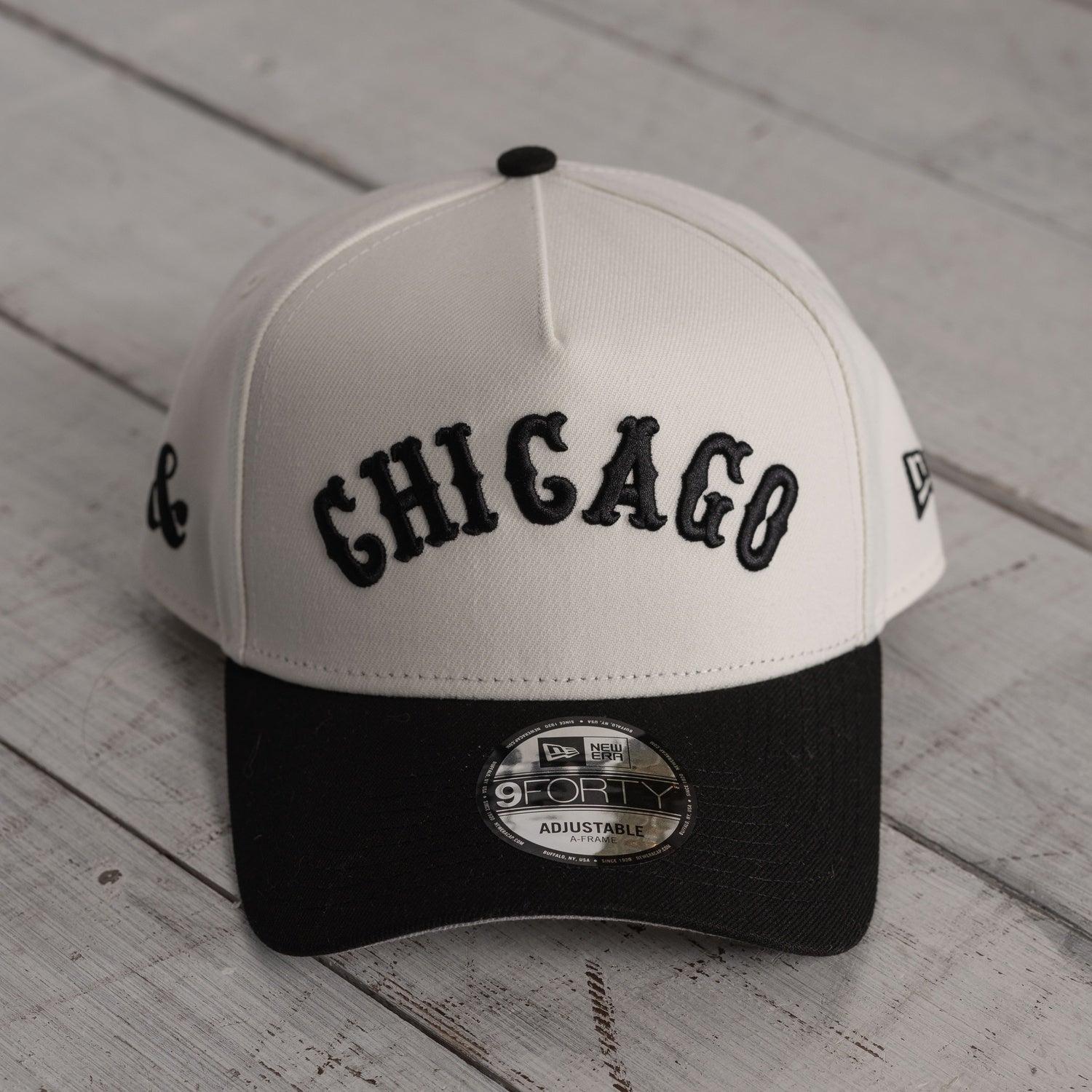 NEW ERA 9FORTY A-FRAME MLB CHICAGO WHITE SOX FOREVER & EVER TWO TONE / GREY UV SNAPBACK CAP