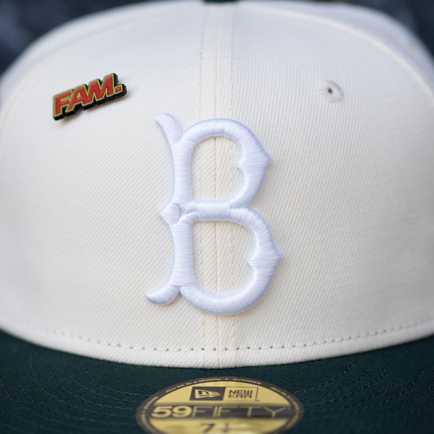 NEW ERA 59FIFTY MLB BROOKLYN DODGERS 50TH JACKIE ROBINSON ANNIVERSARY TWO TONE / GREY UV FITTED CAP