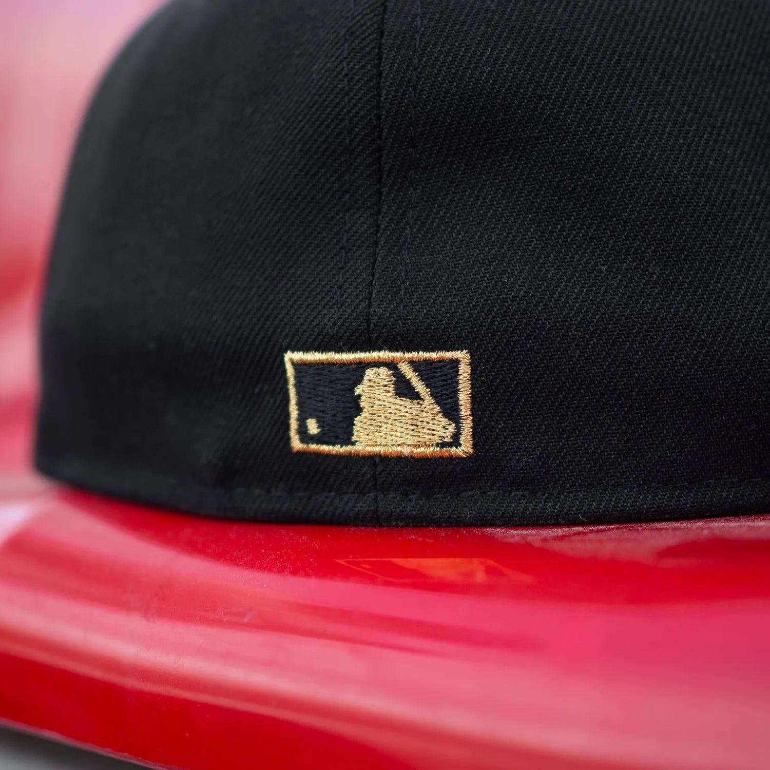 NEW ERA 59FIFTY MLB ANAHEIM ANGELS UPSIDE DOWN BLACK / GREY UV FITTED CAP