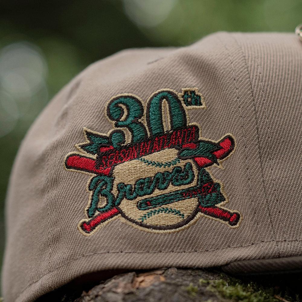 NEW ERA 59FIFTY MLB ATLANTA BRAVES 30TH SEASON TWO TONE / EMERALD GREE – FAM