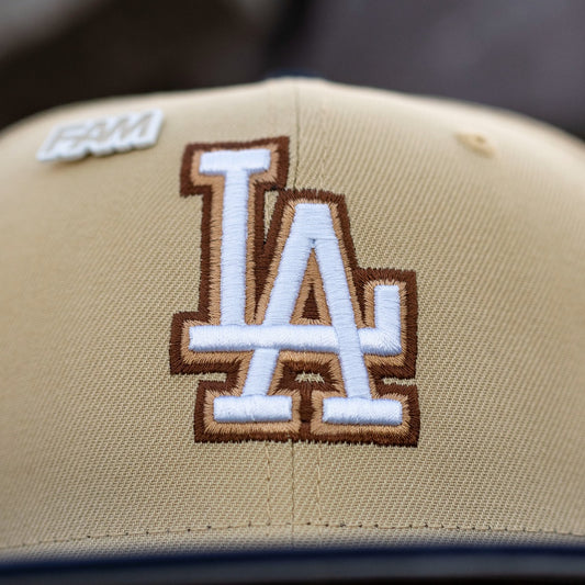 MLB New Era Los Angeles Dodgers Camel Brown 40th Anniversary Patch Sky Blue  Uv 59fifty Fitted Hats Size 7, 7 1/4, 7 3/8 And 7 3/4 for Sale in City Of  Industry, CA - OfferUp