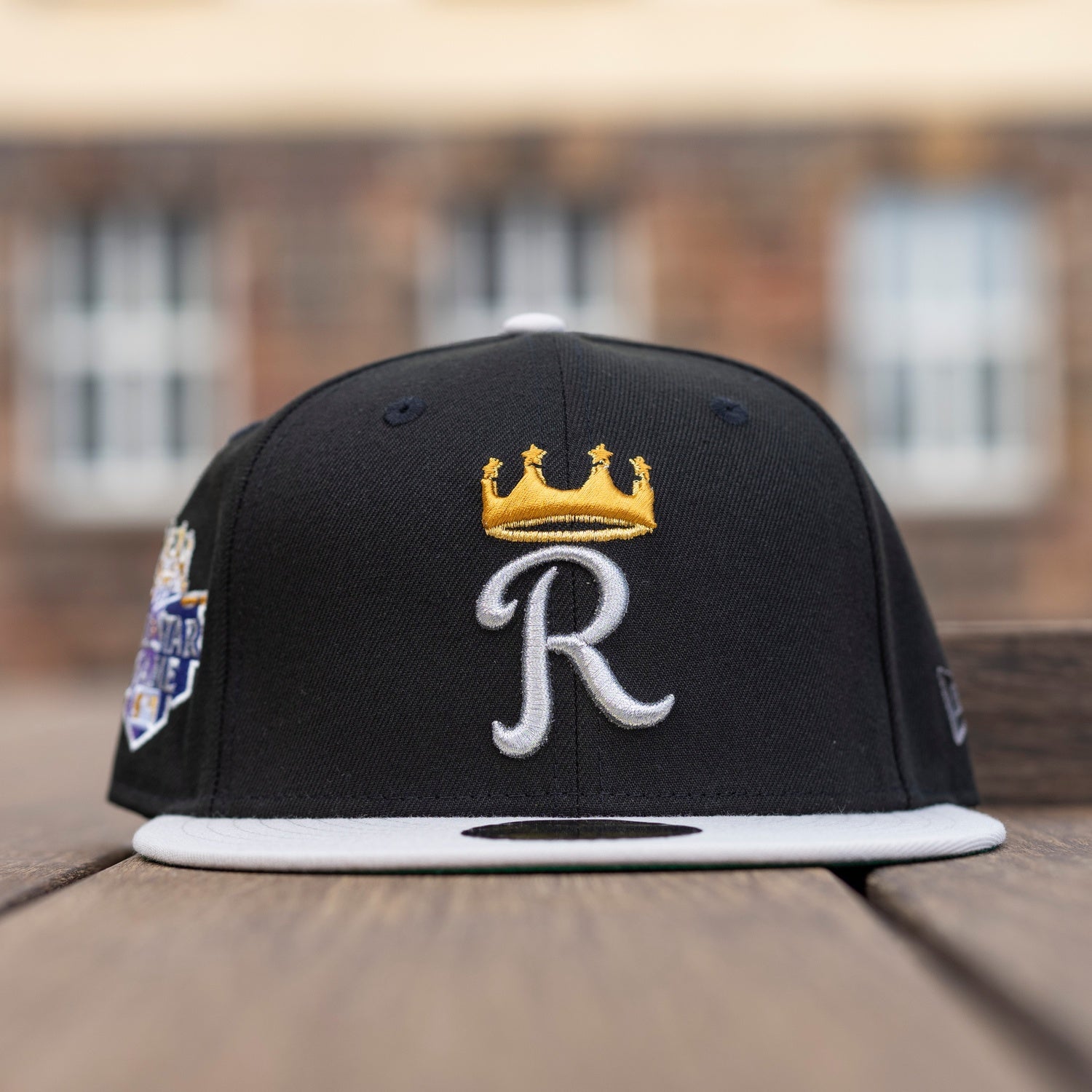NEW ERA 59FIFTY MLB KANSAS CITY ROYALS ALL STAR GAME 2012 TWO TONE / KELLY GREEN UV FITTED CAP