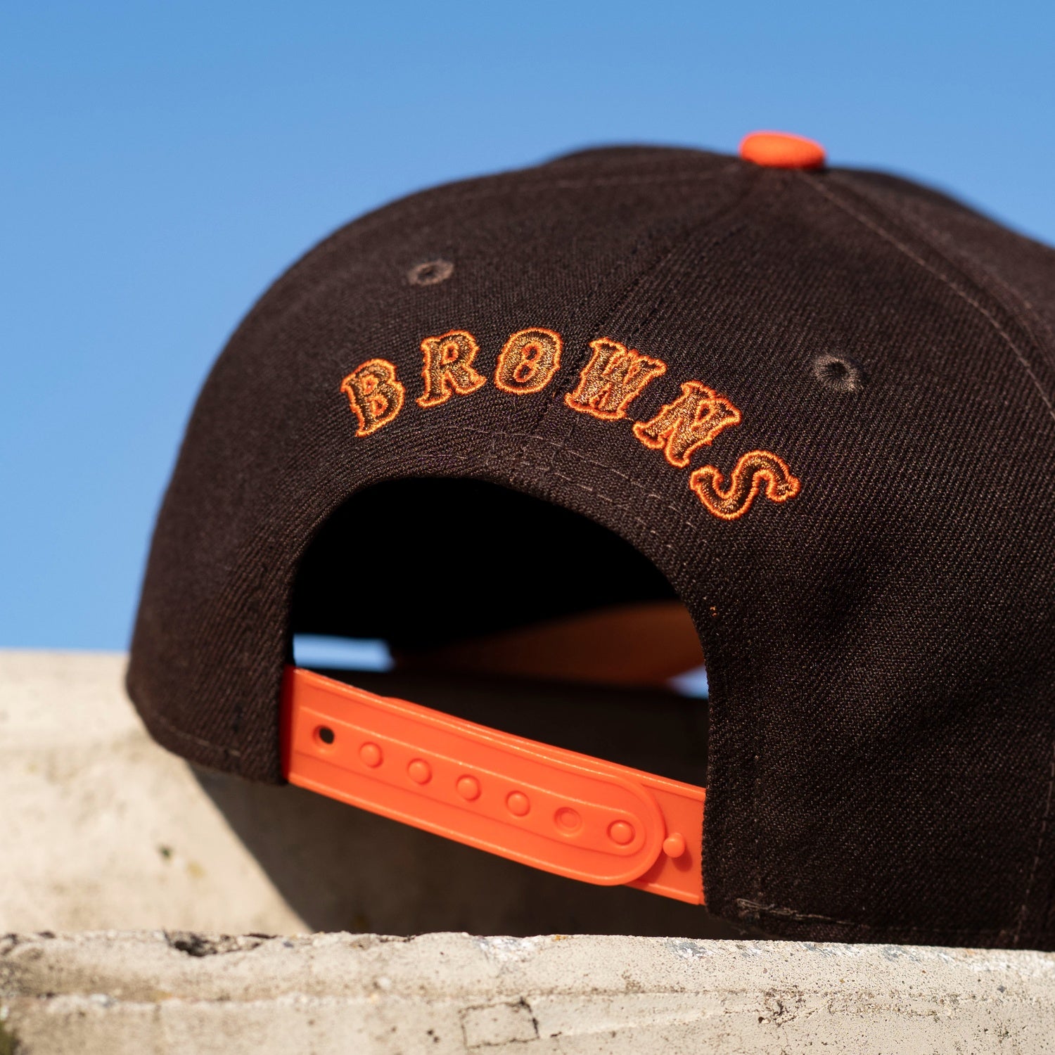 St. Louis Browns Brown Harvest 1944 WS Patch 9FORTY New Era Adjustable Hat