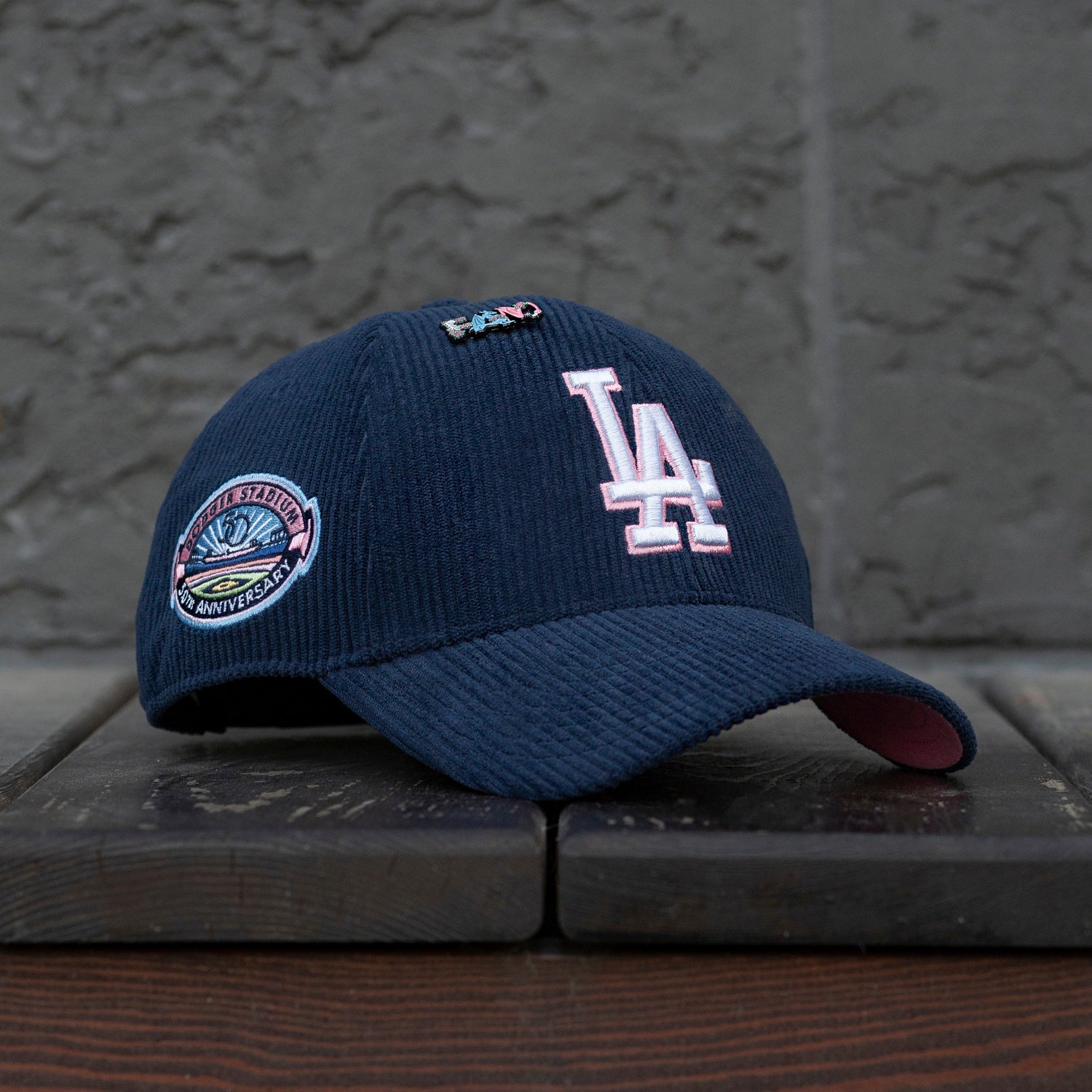 MLB LOS ANGELES DODGERS NAVY CORD SHOT ’47 MVP CORDUROY CAP