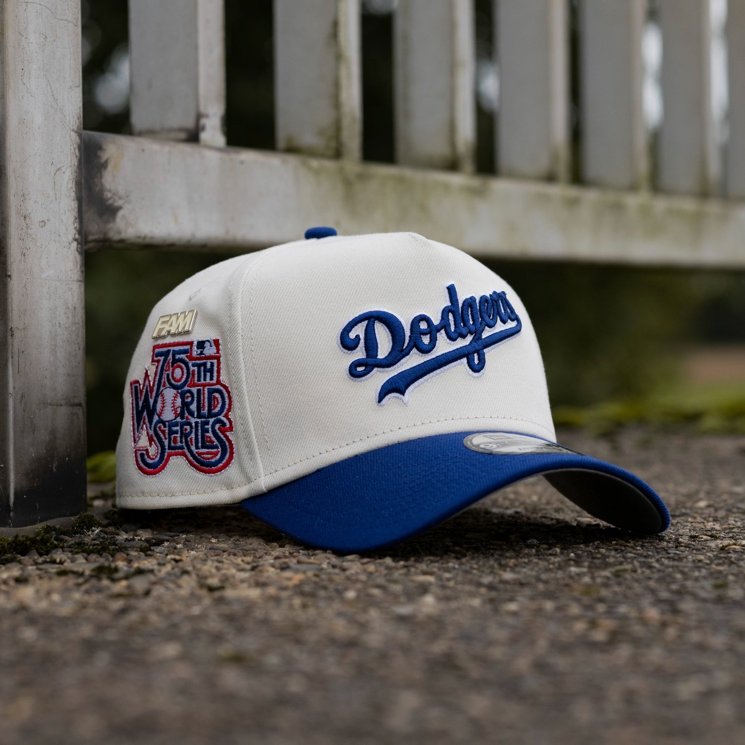 Newera 9forty ロサンゼルスドジャース 75thワールドシリーズ-