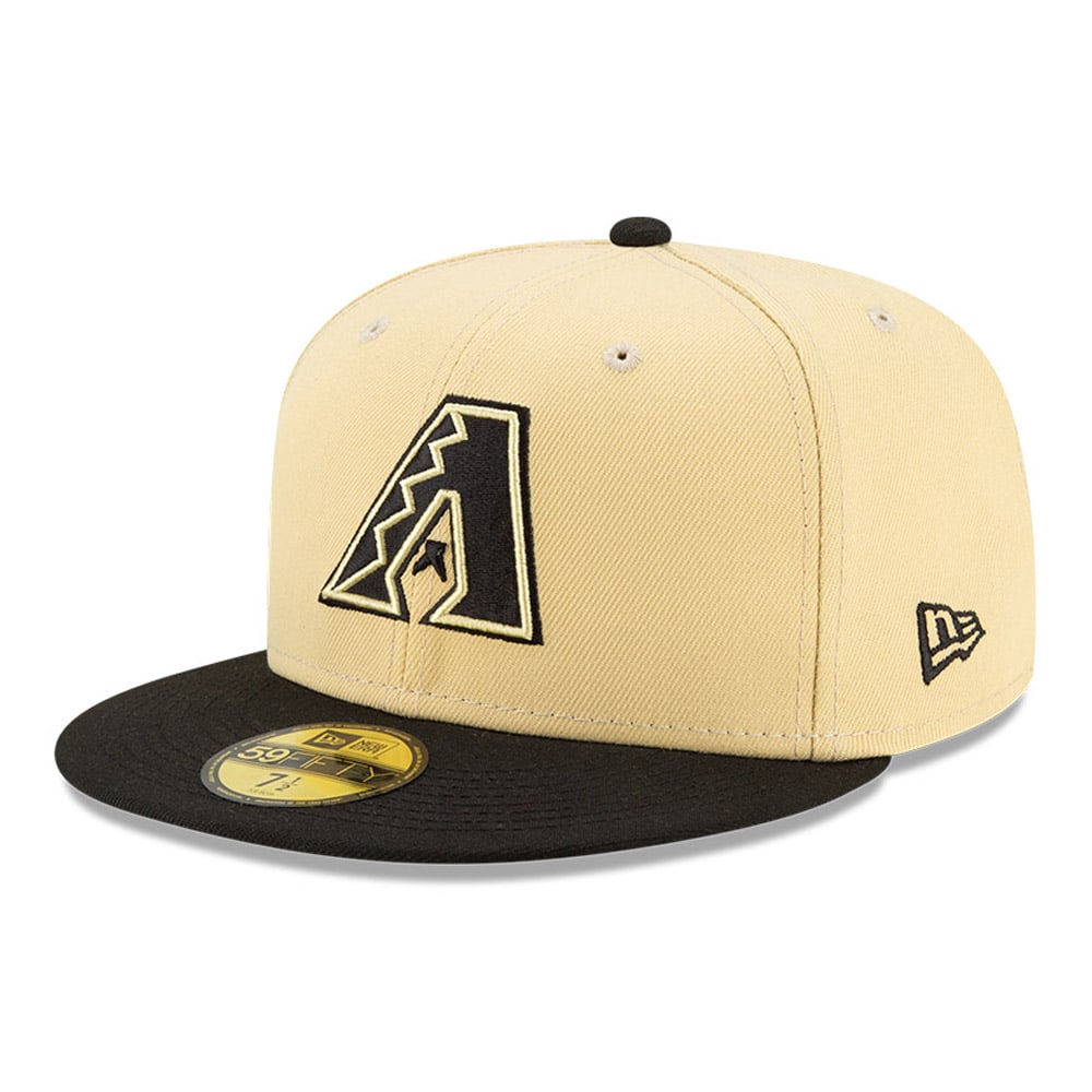 NEW ERA 59FIFTY MLB ARIZONA DIAMONDBACKS CITY CONNECT TWO TONE / BLACK UV FITTED CAP