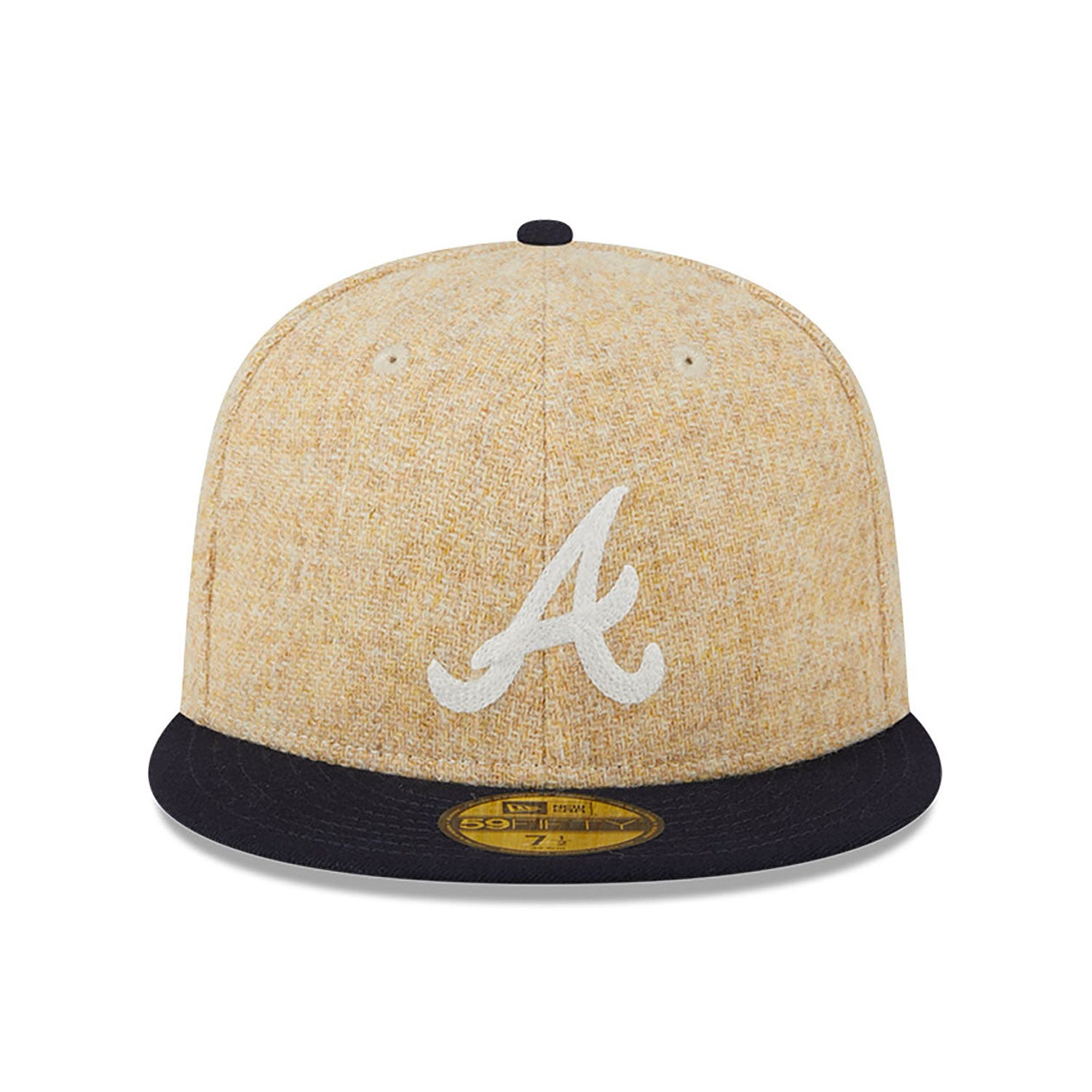 NEW ERA 59FIFTY MLB ATLANTA BRAVES HARRIS TWEED TWO TONE / GREY UV