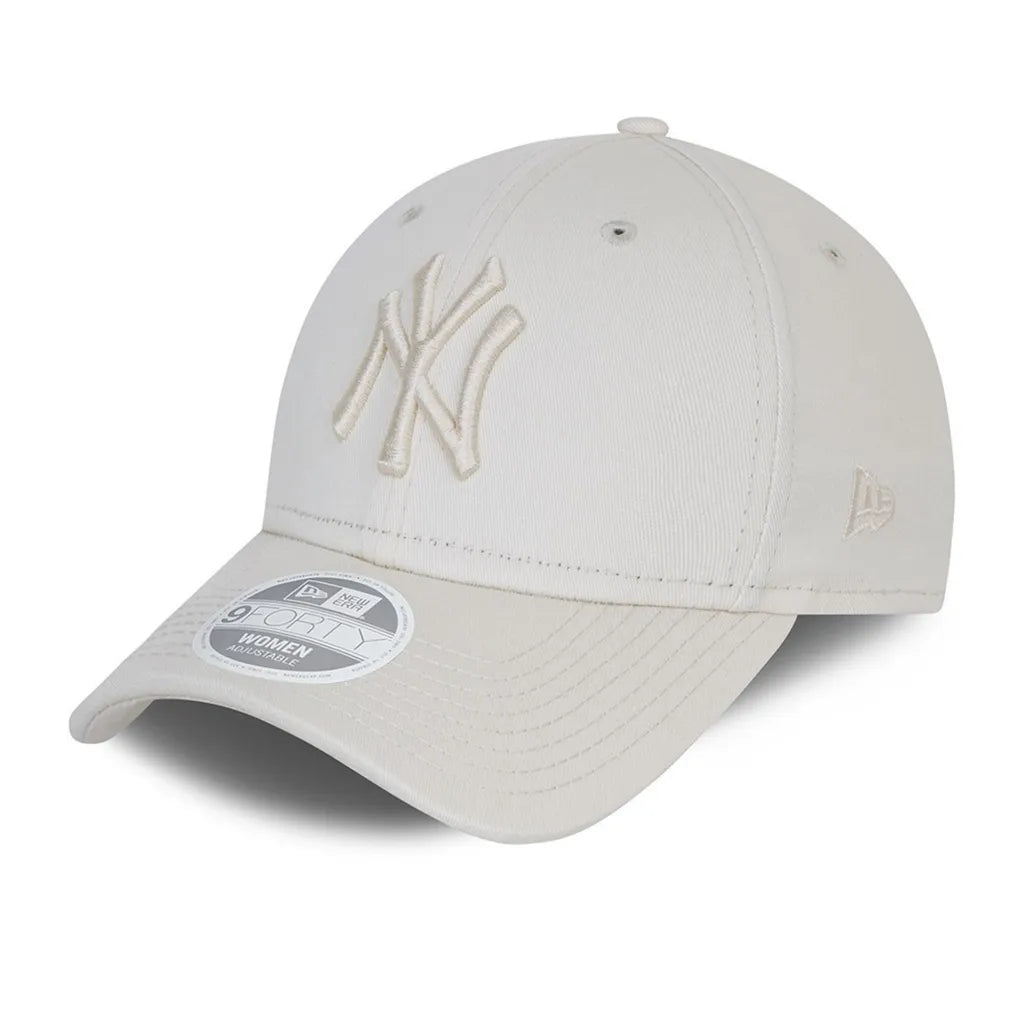 NEW ERA 9FORTY WOMEN LEAGUE ESSENTIAL MLB NEW YORK YANKEES STONE CAP