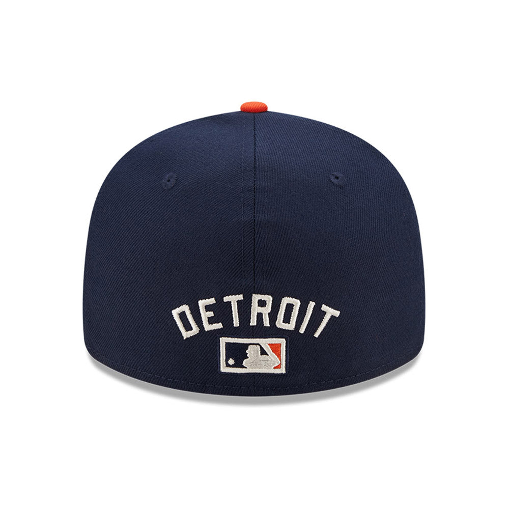 NEW ERA 59FIFTY LOW PROFILE MLB DETROIT TIGERS COOPERSTOWN TWO TONE / GREY  UV FITTED CAP