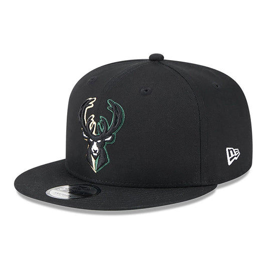 Chicago White Sox New Era Team Split 9FIFTY Snapback Hat - Black/Gray