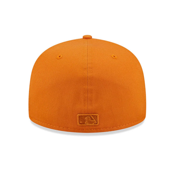 NEW ERA 59FIFTY MLB NEW YORK YANKEES LEAGUE ESSENTIAL ORANGE / ORANGE UV FITTED CAP