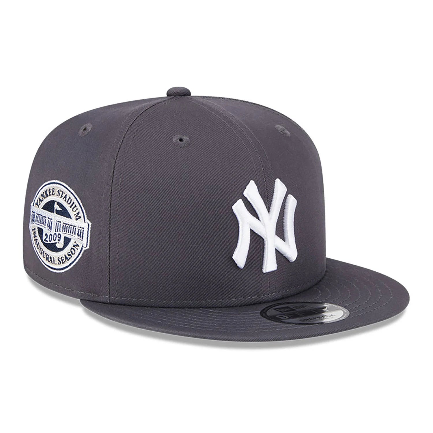 NEW ERA 9FIFTY NEW TRADITIONS NEW YORK YANKEES INAUGURAL SEASON 2009 GREY / DARK GREY UV SNAPBACK CAP