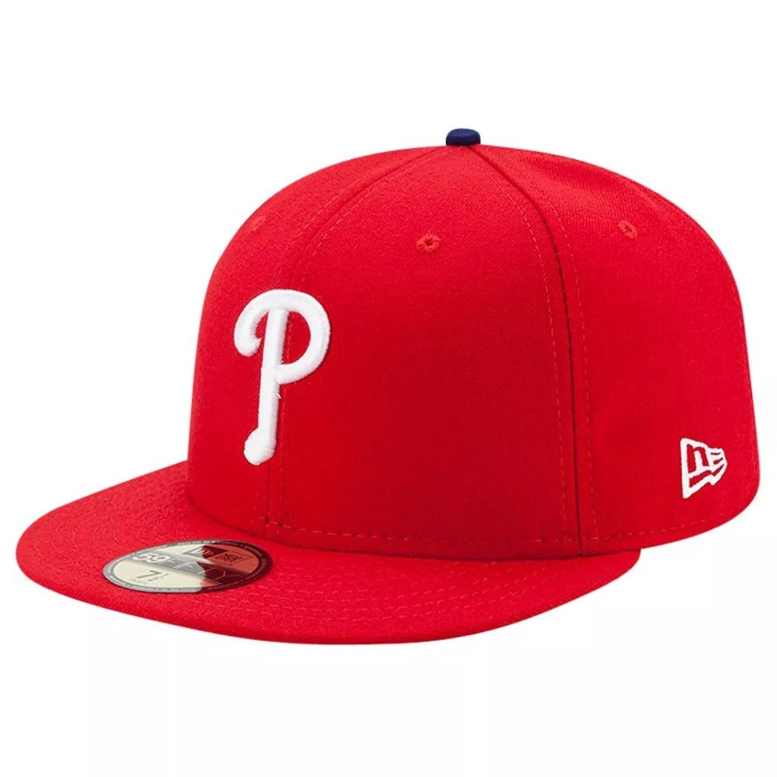 NEW ERA 59FIFTY MLB AUTHENTIC PHILADELPHIA PHILLIES TEAM FITTED RED CAP