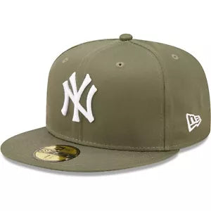 NEW ERA 59FIFTY MLB NEW YORK YANKEES OLIVE FITTED CAP