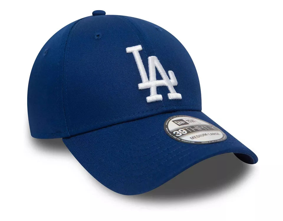 NEW ERA 39THIRTY LEAGUE ESSENTIAL LOS ANGELES DODGERS BLUE CAP