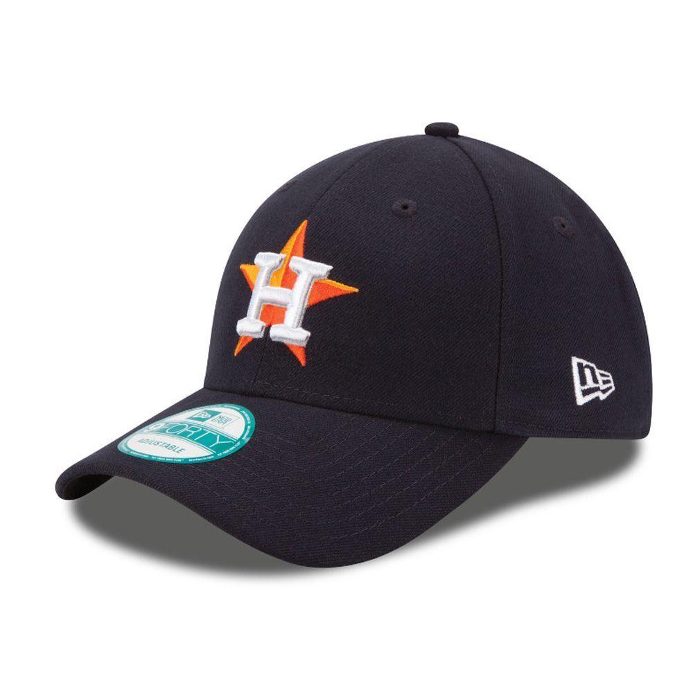 NEW ERA 9FORTY THE LEAGUE HOUSTON ASTROS NAVY CAP - FAM