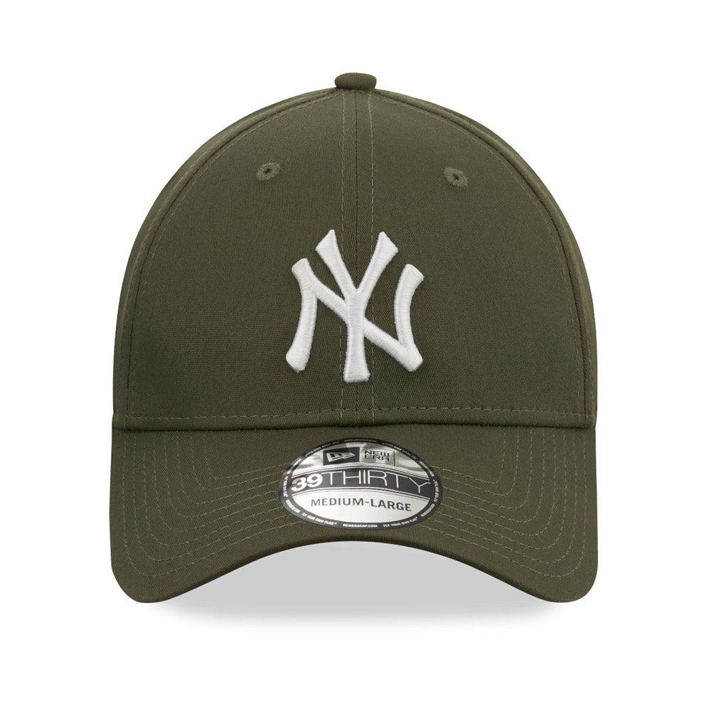 NEW ERA 39THIRTY MLB NEW YORK YANKEES OLIVE STRETCH FITTED CAP – FAM