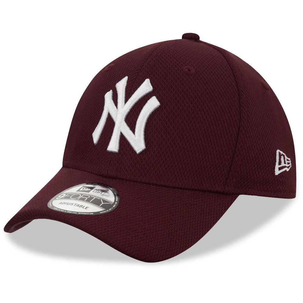 12523905 9FORTY DIAMOND ERA NEW YORK YANKEES MAROON CAP