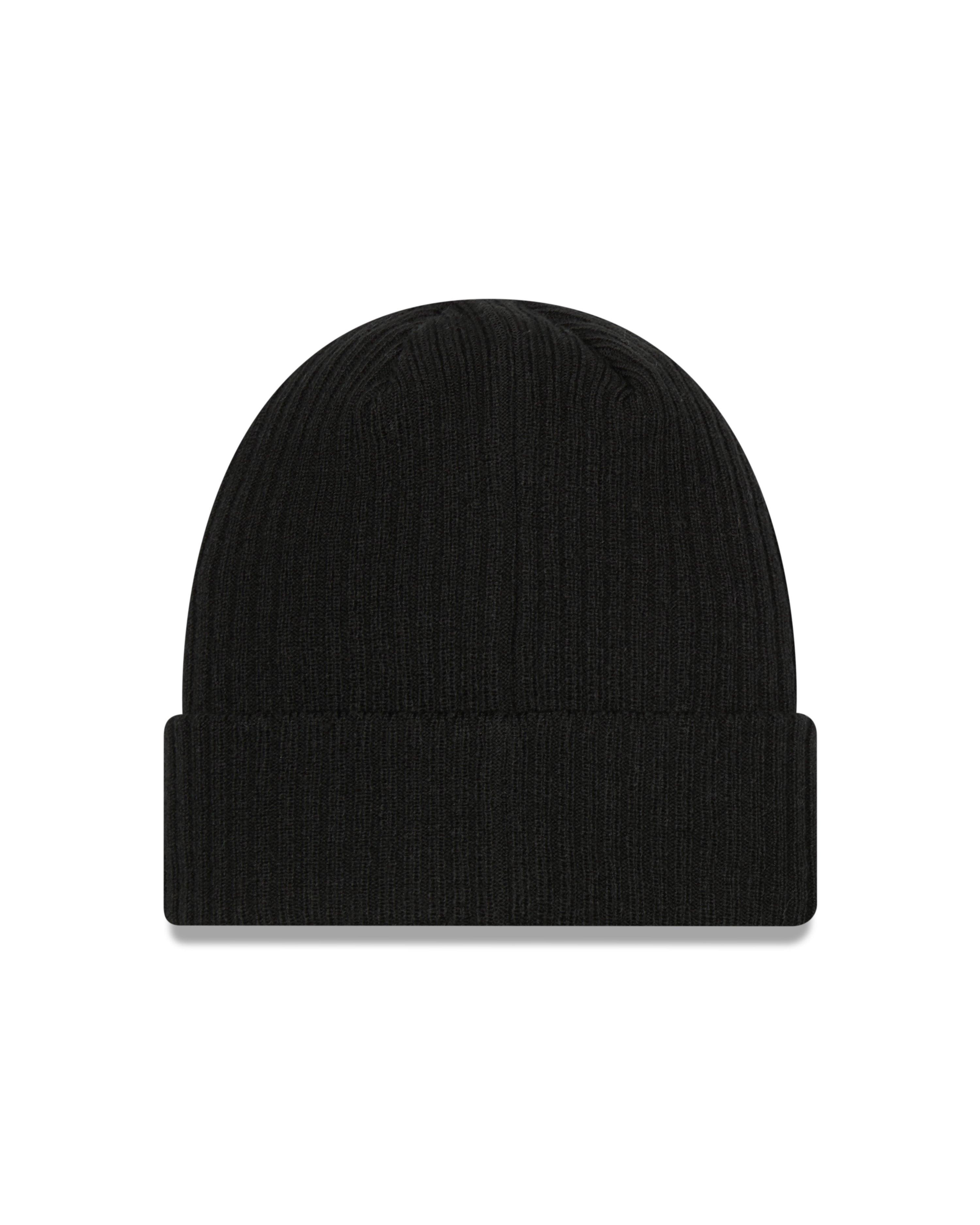 NEW ERA COLOUR BLACK CUFF KNIT - FAM