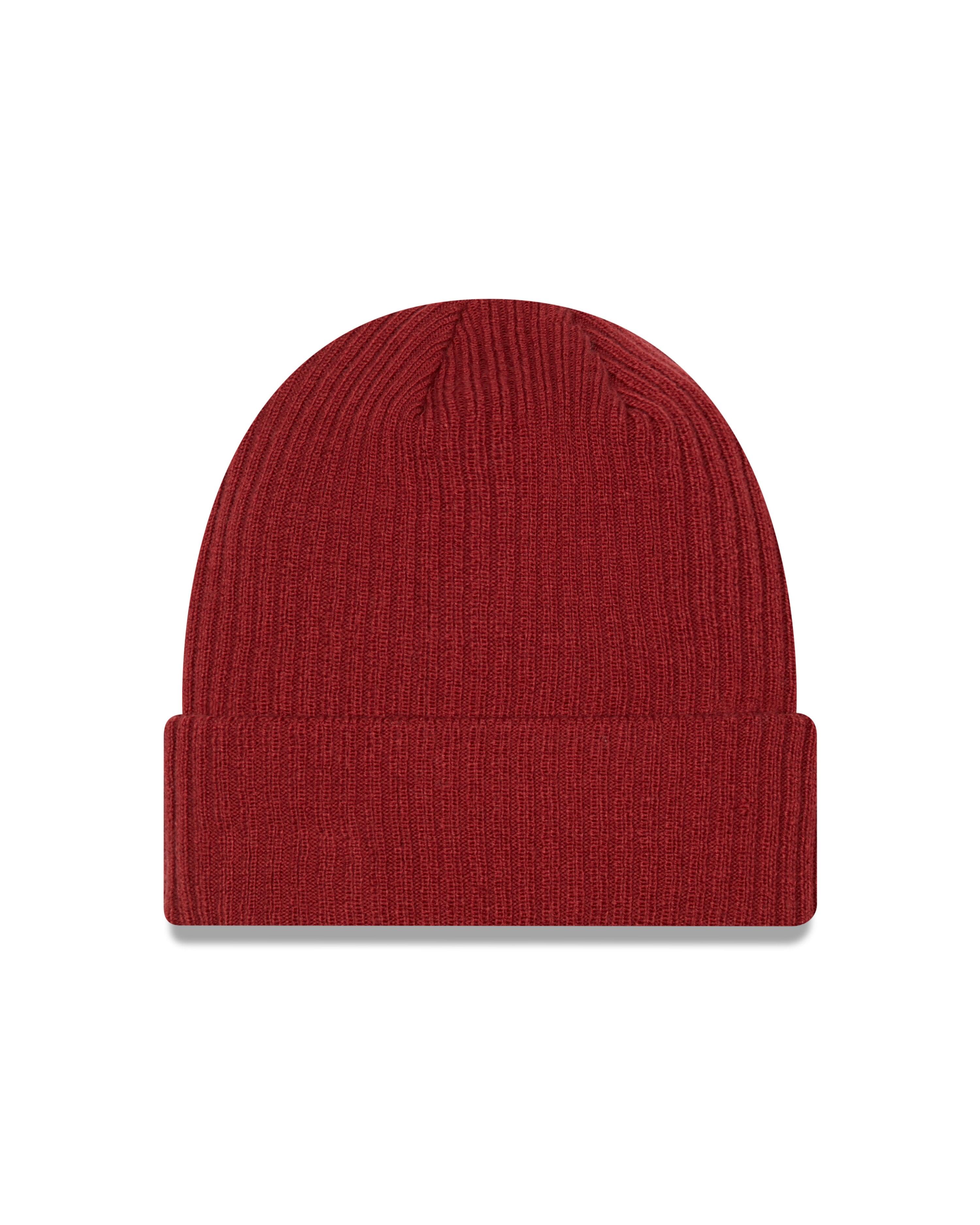 NEW ERA COLOUR RED CUFF KNIT - FAM