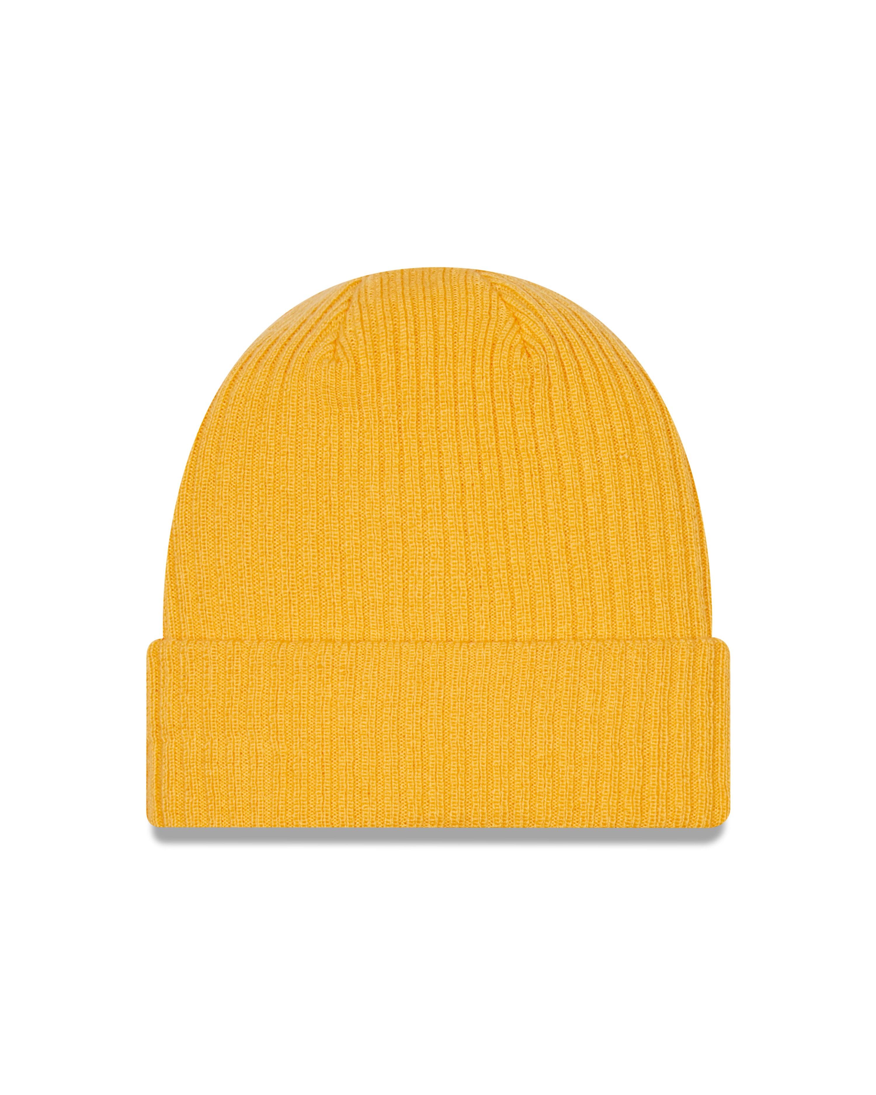 NEW ERA COLOUR YELLOW CUFF KNIT – FAM