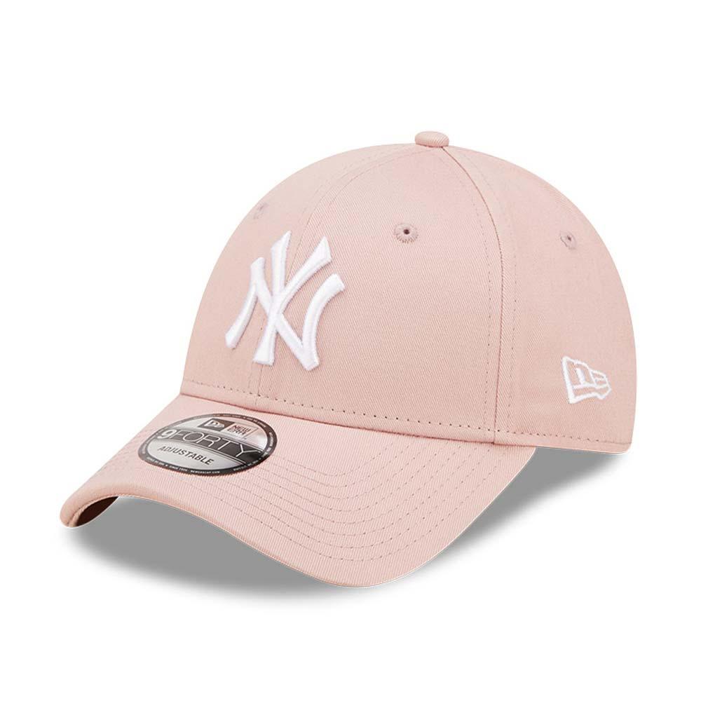 NEW ERA 9FORTY MLB LEAGUE ESSENTIAL NEW YORK YANKEES PINK CAP - FAM