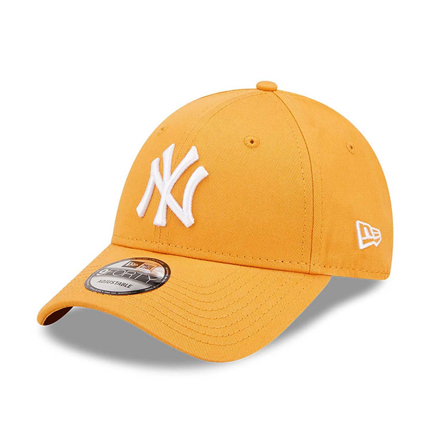 NEW ERA 9FORTY MLB LEAGUE ESSENTIAL NEW YORK YANKEES ORANGE CAP - FAM