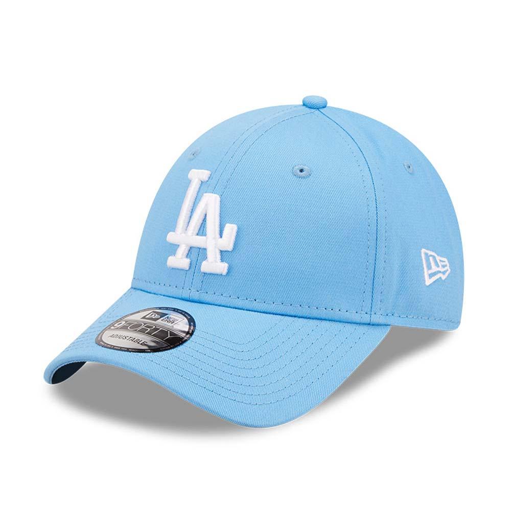 NEW ERA 9FORTY MLB LEAGUE ESSENTIAL LOS ANGELES DODGERS LIGHT BLUE CAP - FAM