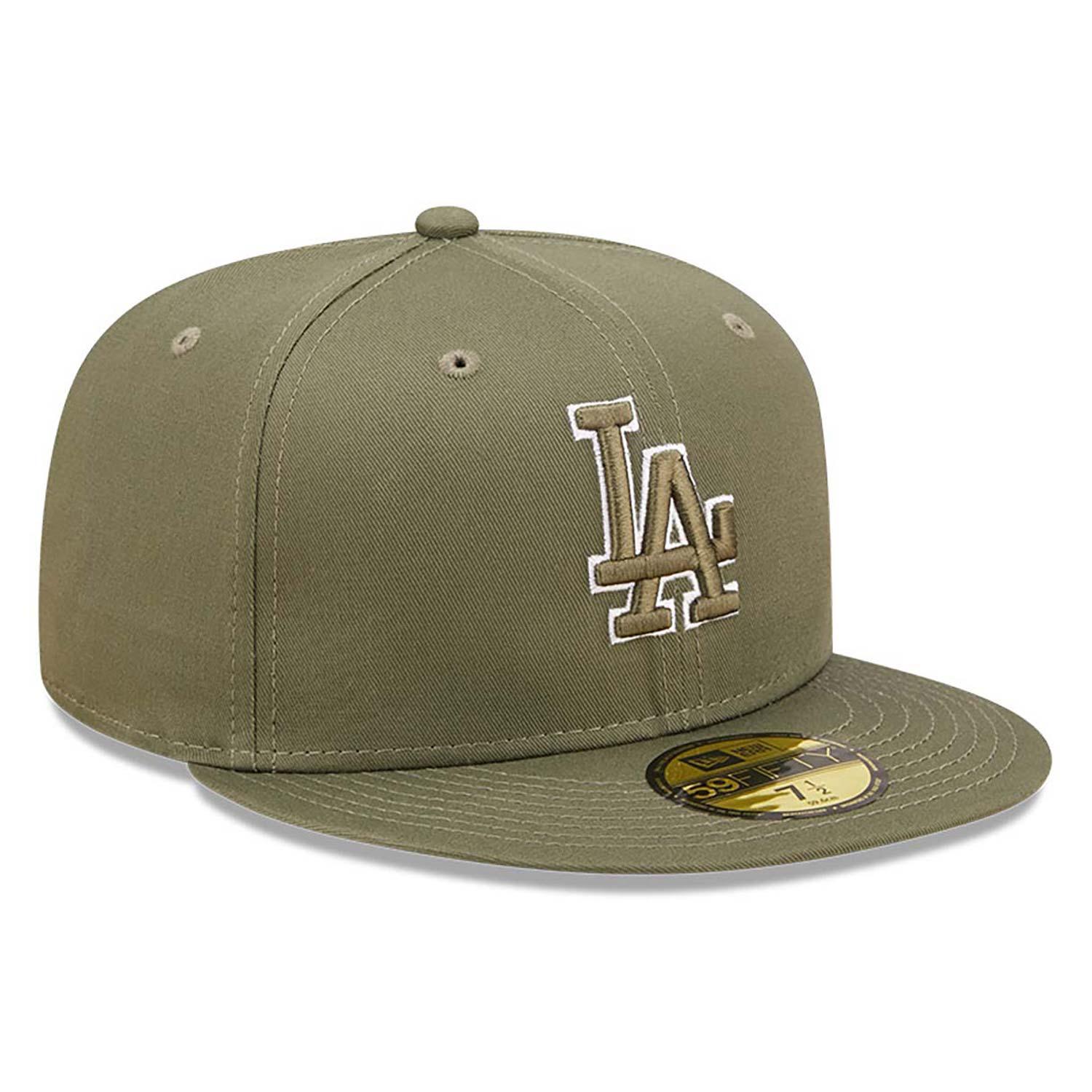 MLB Los Angeles Dodgers Brown 100th Anniversary Fitted Hat