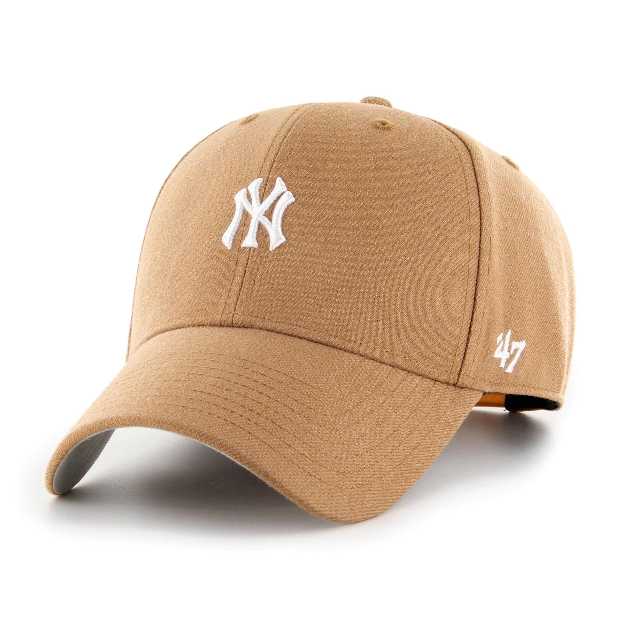 MLB NEW YORK YANKEES BASE RUNNER '47 SNAPBACK CAMEL - FAM