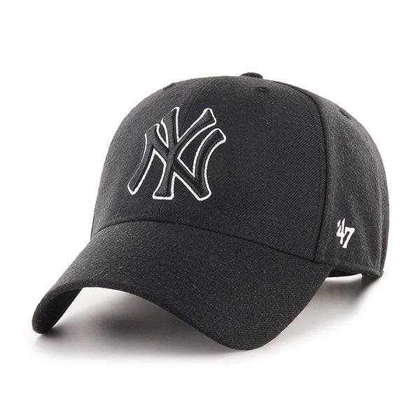 MLB NEW YORK YANKEES SNAPBACK '47 MVP BLACK