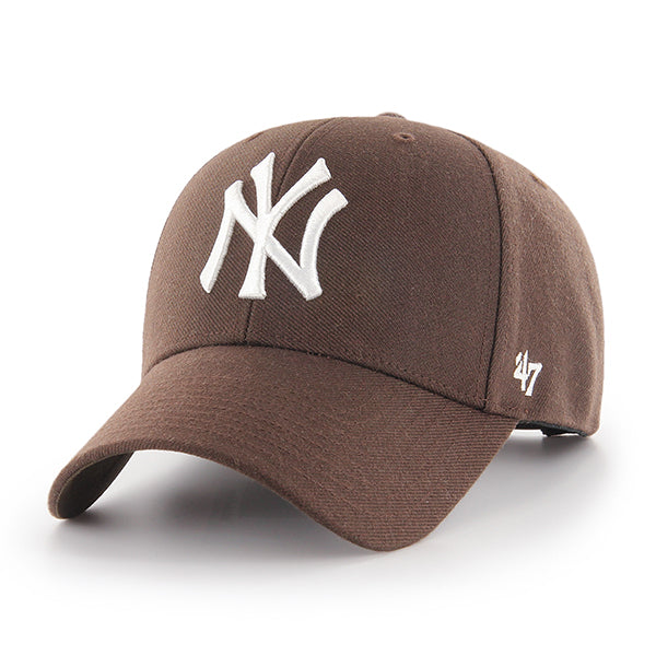 MLB NEW YORK YANKEES SNAPBACK '47 MVP BROWN