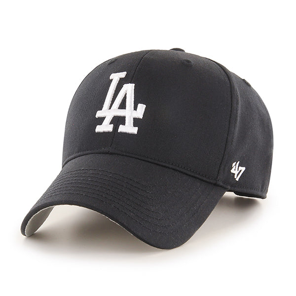 MLB LOS ANGELES DODGERS RAISED BASIC '47 MVP BLACK