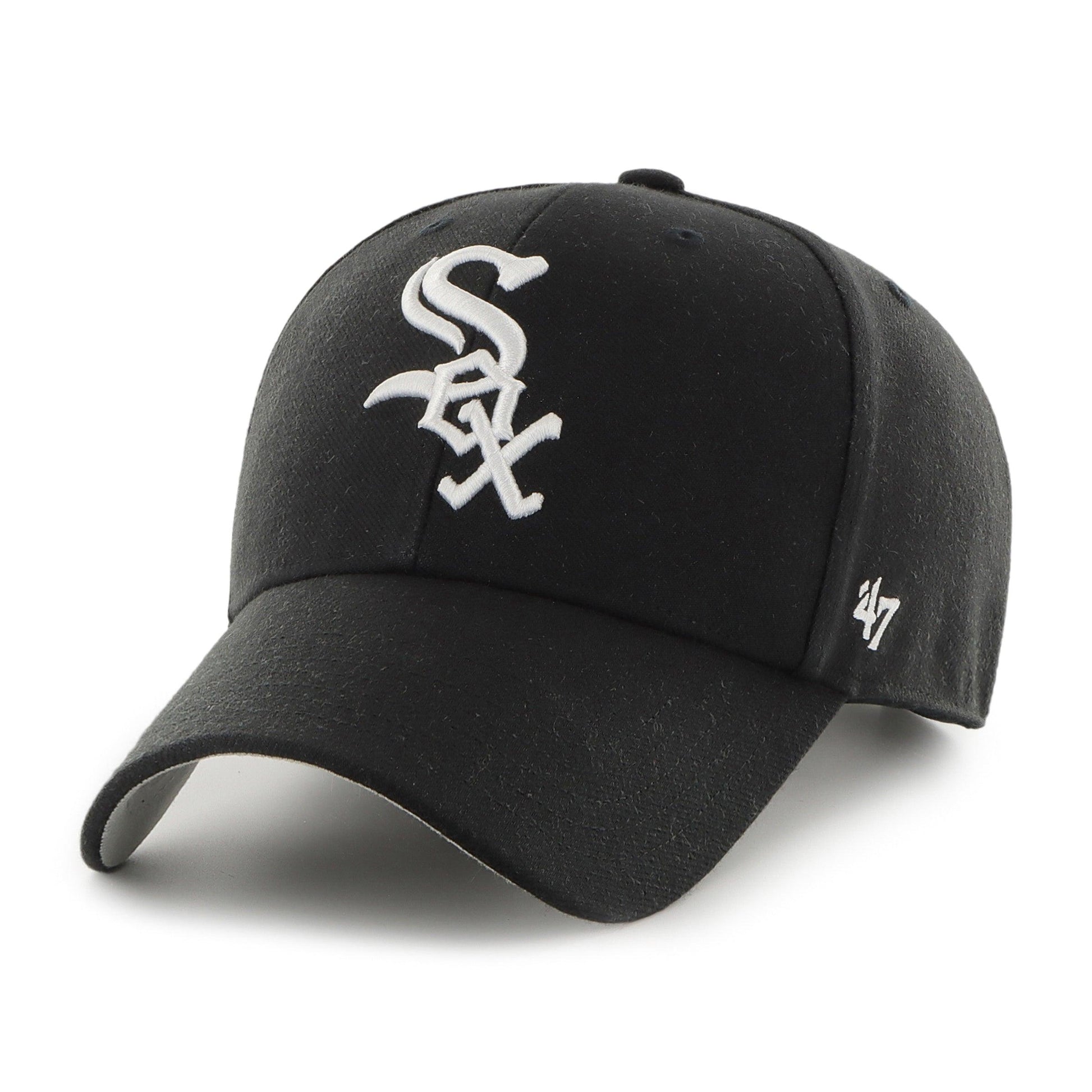 MLB Chicago White Sox MVP Team Logo Cap Black