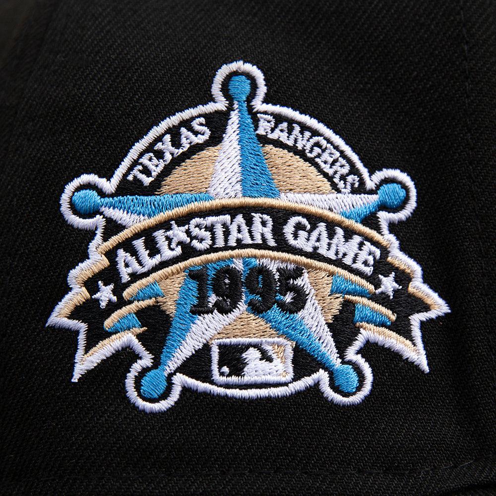 NEW ERA 59FIFTY MLB TEXAS RANGERS ALL STAR GAME 1995 BLACK / CAMEL