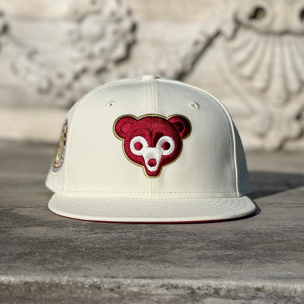 5％OFF】 59FIFTY Chicago Wine Fine Cubs キャップ 
