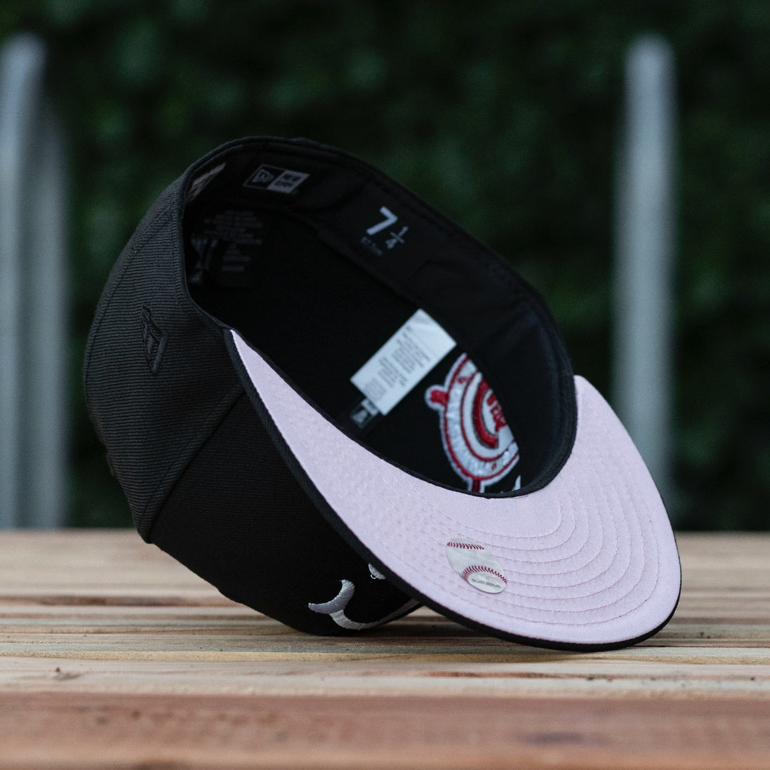 NEW ERA 59FIFTY MLB CINCINNATI REDS WORLD SERIES 1919 BLACK / PINK UV – FAM