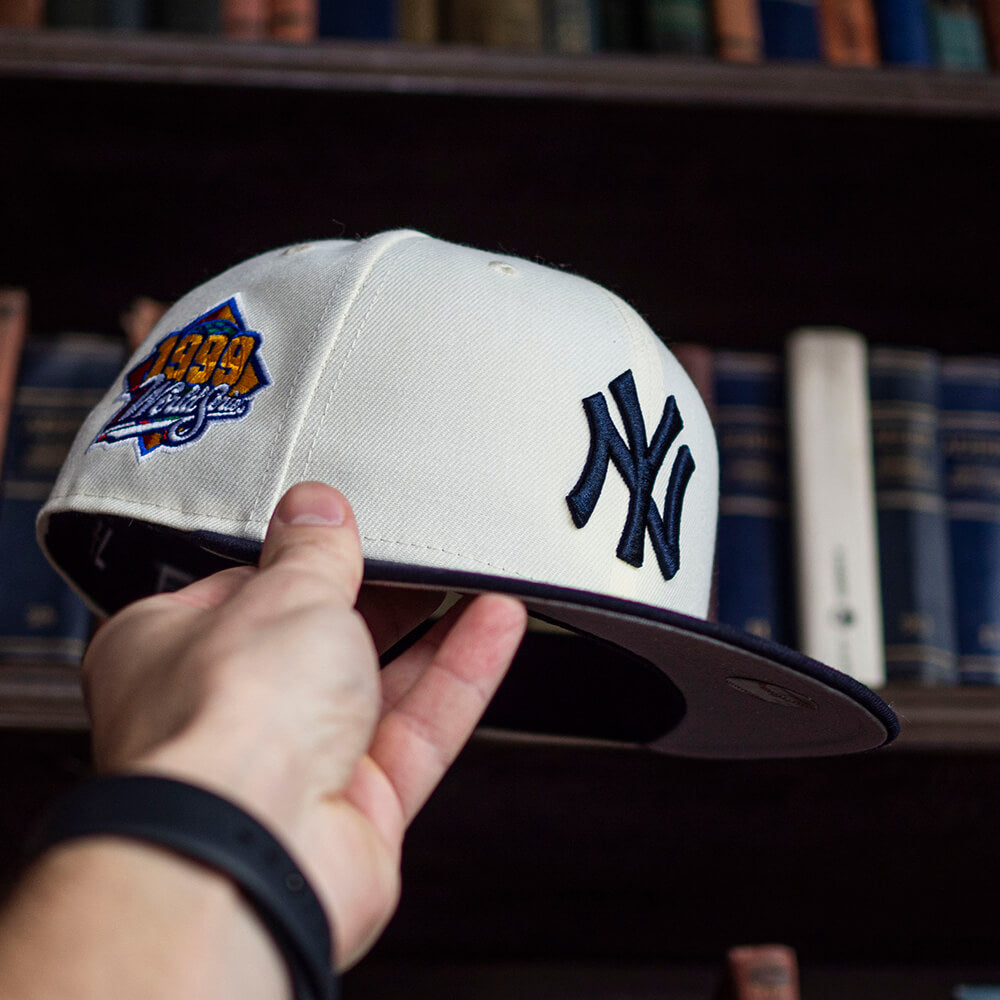 NEW ERA 59FIFTY MLB NEW YORK YANKEES WS 1999 TWO TONE / GREY UV FITTED CAP