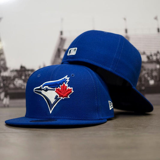 NEW ERA 59FIFTY MLB TORONTO BLUE JAYS SWIRL BLUE / GREY UV FITTED CAP