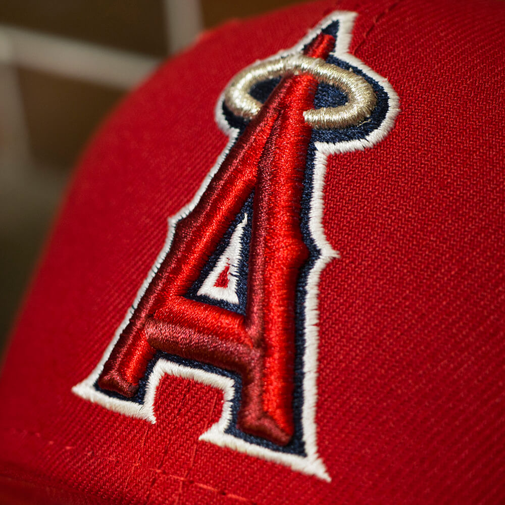 KTZ Los Angeles Angels Ultimate Patch Collection All Patches 59fifty Cap in  Black for Men