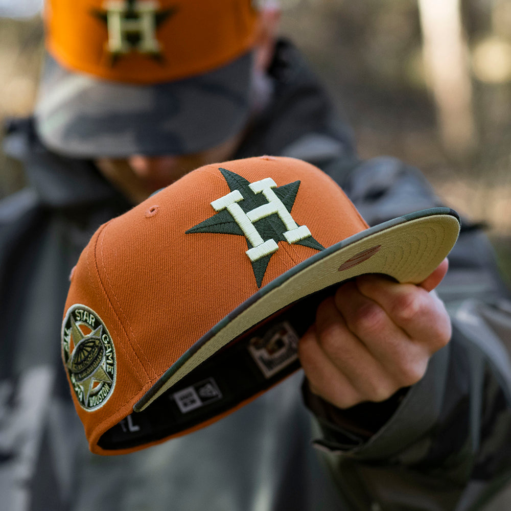 EXCLUSIVE NEW ERA 59FIFTY MLB HOUSTON ASTROS ALL STAR GAME 1968 TWO TO – FAM