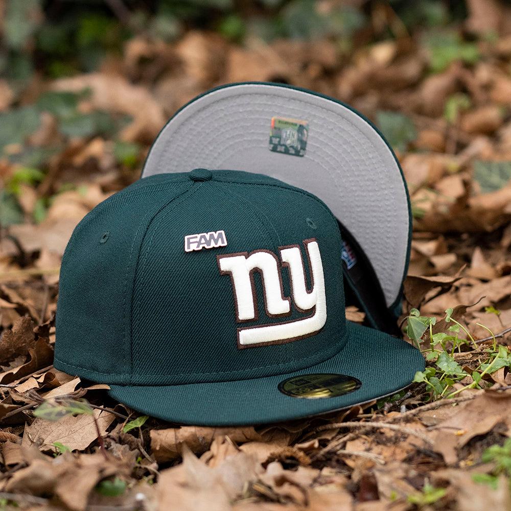 NEW ERA 59FIFTY NFL NEW YORK GIANTS DARK GREEN / GREY UV FITTED CAP – FAM