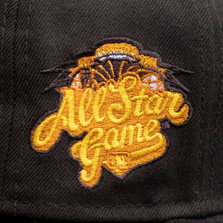 59FIFTY Milwaukee Brewers Camel/Brown/Cardinal 2002 All Star Game Patch