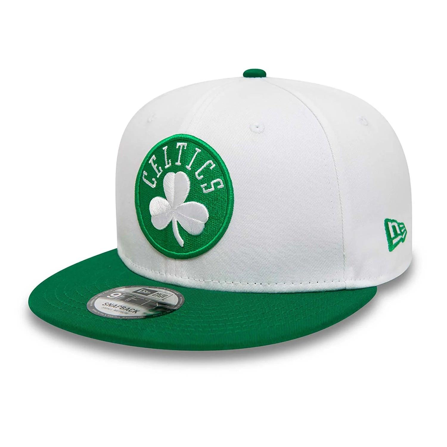 Lids Boston Celtics New Era Team Stack 9FIFTY Snapback Hat - White