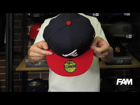 NEW ERA 59FIFTY MLB AUTHENTIC ATLANTA BRAVES TEAM FITTED CAP – FAM