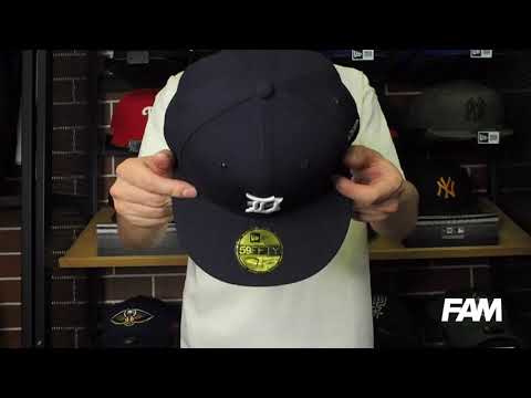 Detroit Tigers New Era Home Authentic Collection On-Field Logo 59FIFTY Fitted  Hat - Navy