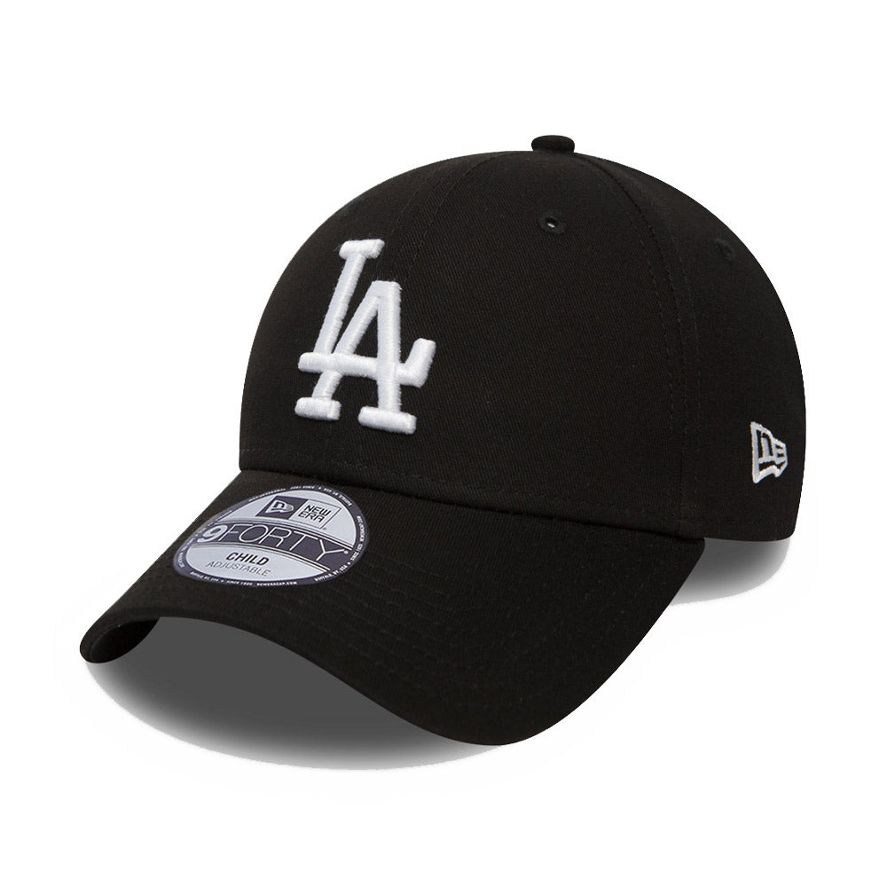 NEW ERA KIDS 9FORTY MLB LOS ANGELES DODGERS BLACK / WHITE