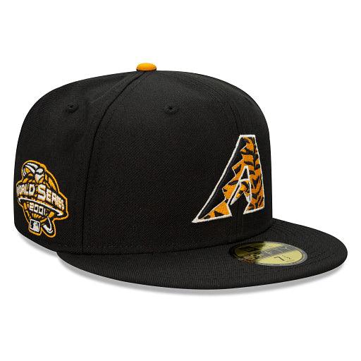 NEW ERA 59FIFTY WORLD SERIES 2001 MLB ARIZONA DIAMONDBACKS TIGERFILL FITTED CAP - FAM