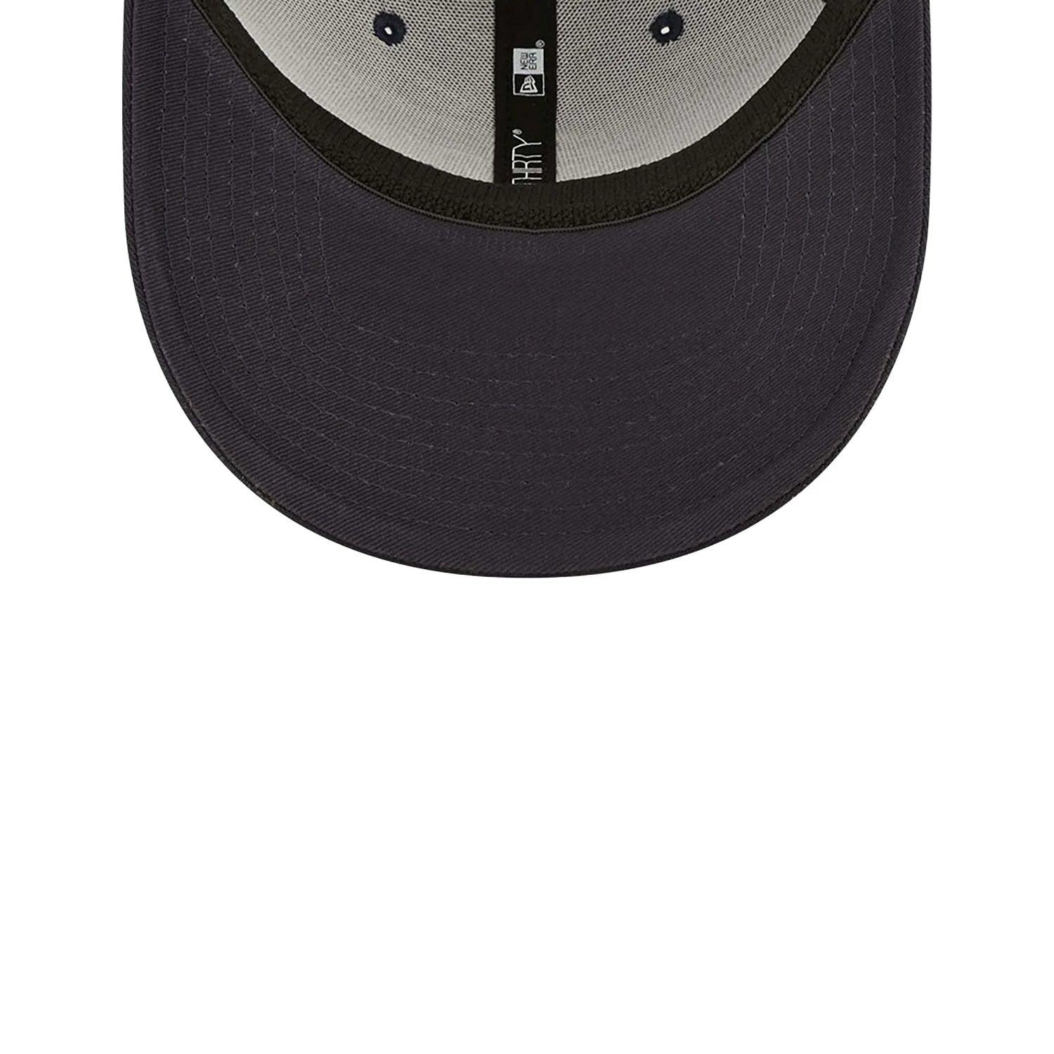 Boston Red Sox Team Logo Infill 9FORTY Navy Adjustable - New Era cap